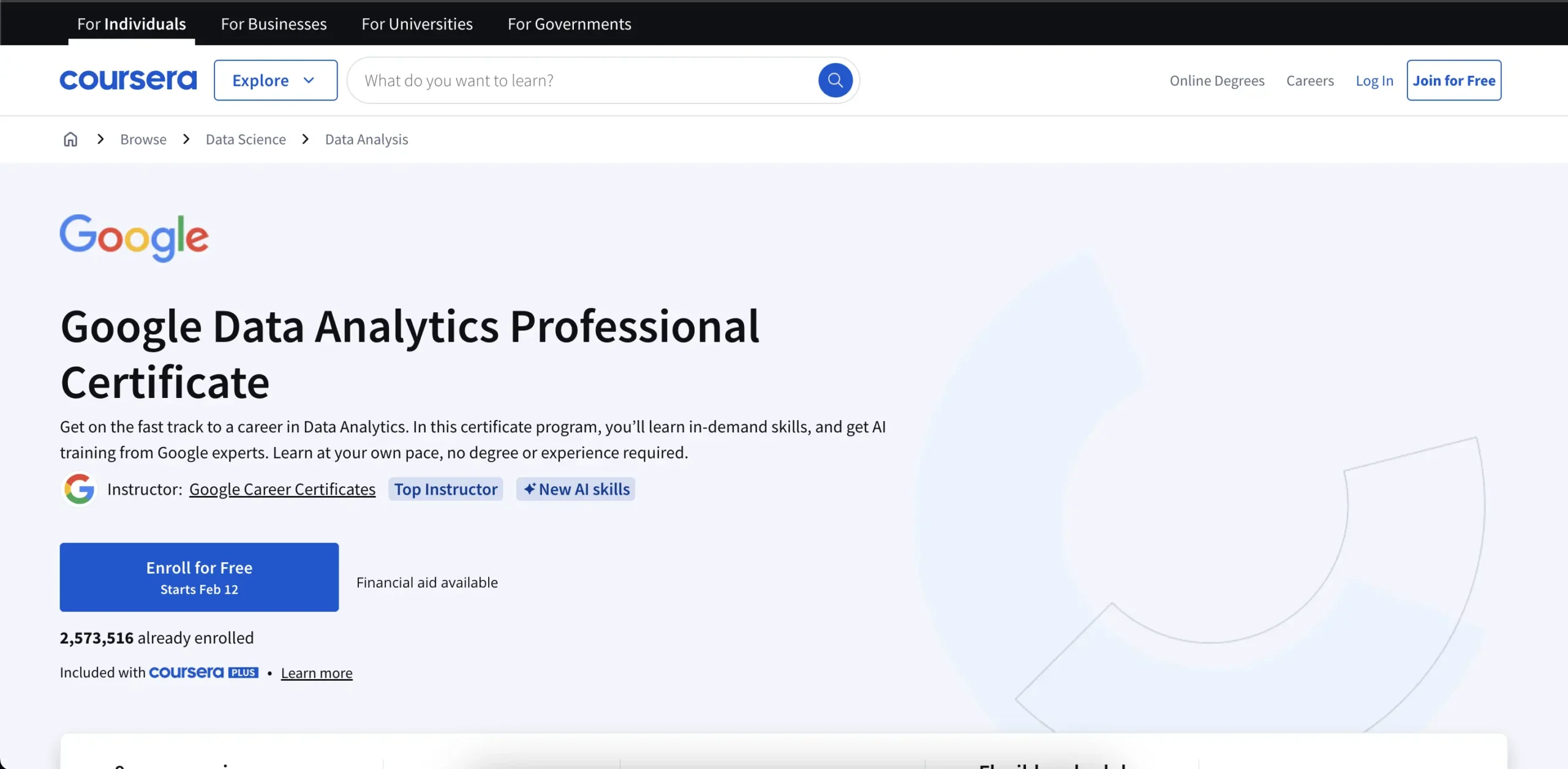 7. Google Data Analytics Professional Certificate