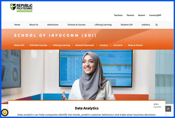 Data Analytics Course by Republic Polytechnic
