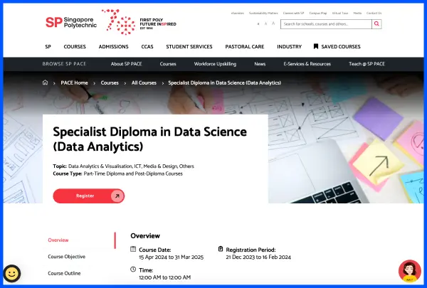 Data Analytics Course by Singapore Polytechnic
